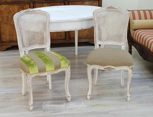 SE09 SL2 Parisian Chair Lacquered Antique White Pickled 07